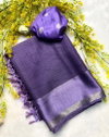 Tew Soft Georgette Jacquard Boder Fancy Saree